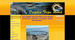 Desktop Screenshot of dolphintripsavoch.co.uk